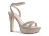 Elena Platform Sandal Champagne view