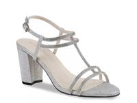 Sam Sandal Silver Metallic view