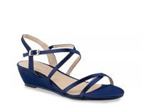 Kadie Wedge Sandal Navy view