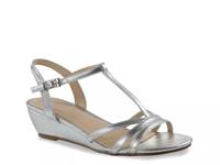 Tessa Wedge Sandal Silver Metallic view