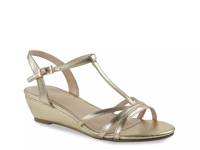 Tessa Wedge Sandal Champagne view