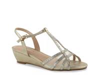 Jilly Wedge Sandal Champagne view