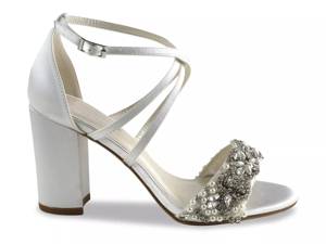 Click to shop White Wedding Block Heels