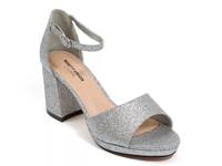Jazzy Platform Sandal Silver Metallic view