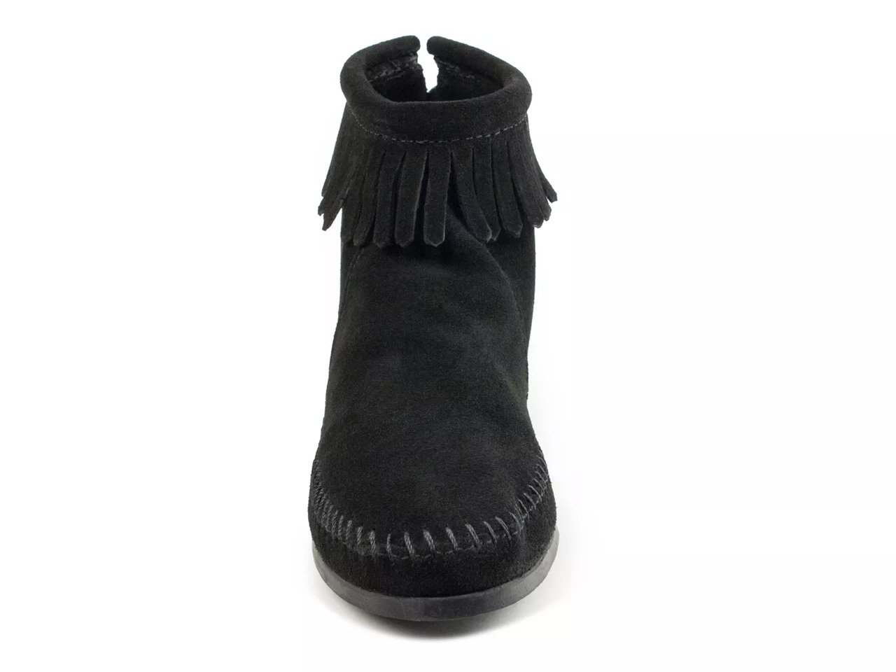 Back Zip Hardsole Bootie