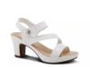 Asymadade Sandal White view