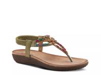 Crema Sandal Olive Green view