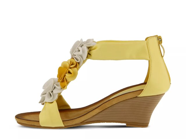 Harlequin Wedge Sandal