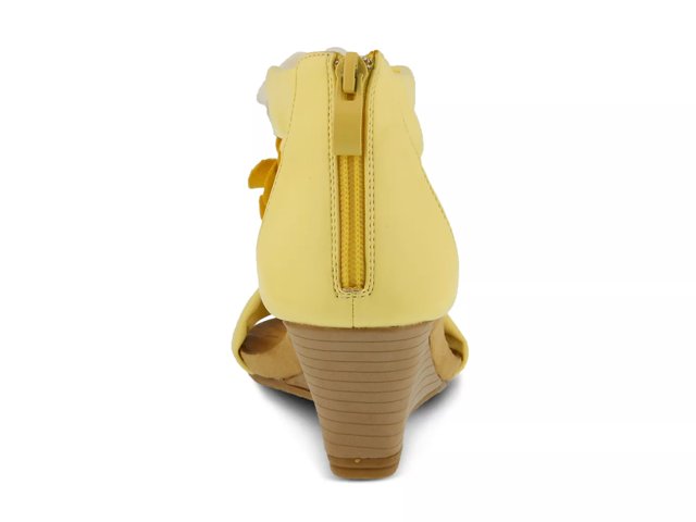 Harlequin Wedge Sandal