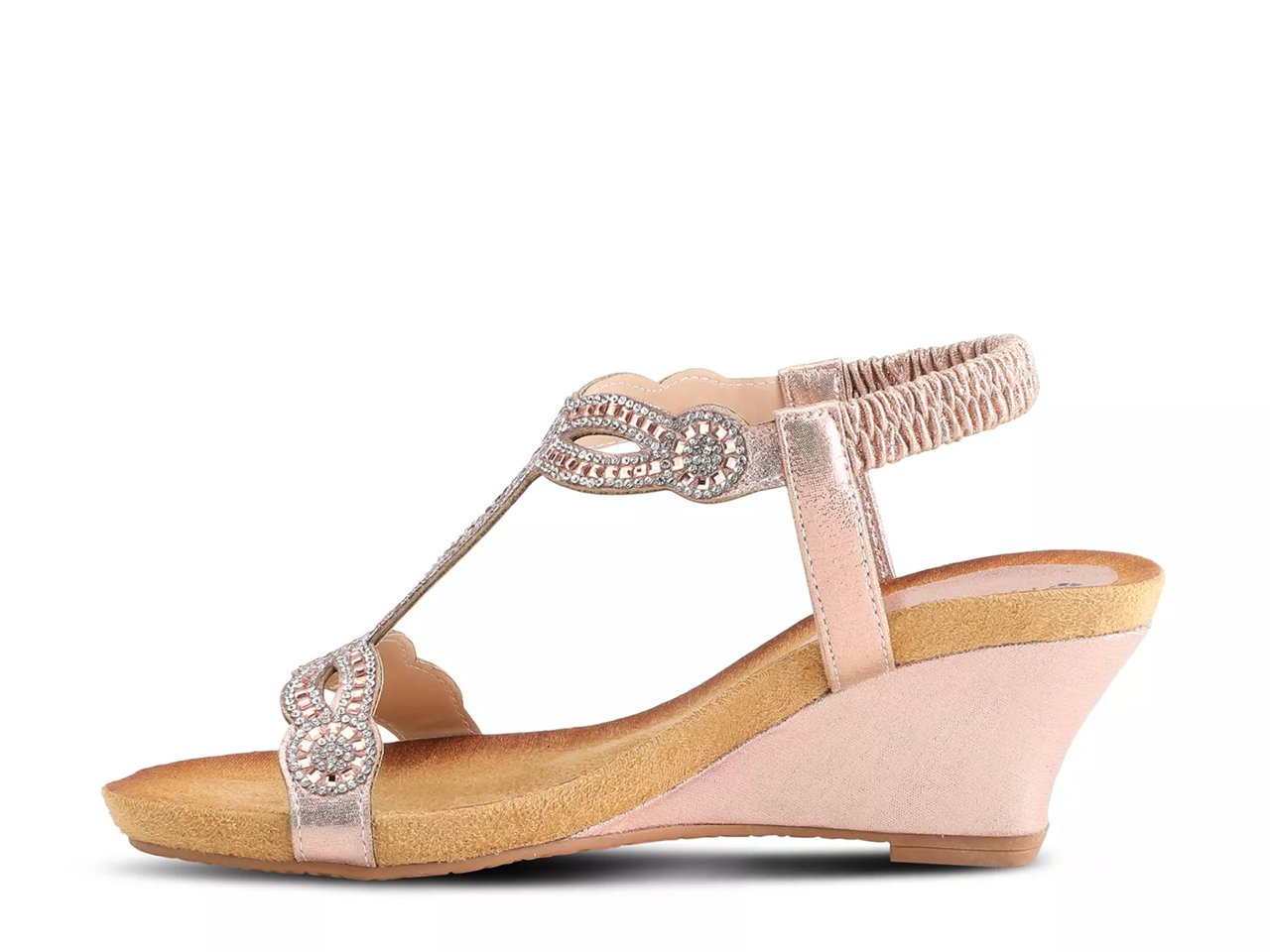 Shining Wedge Sandal