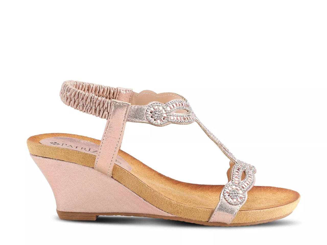 Shining Wedge Sandal
