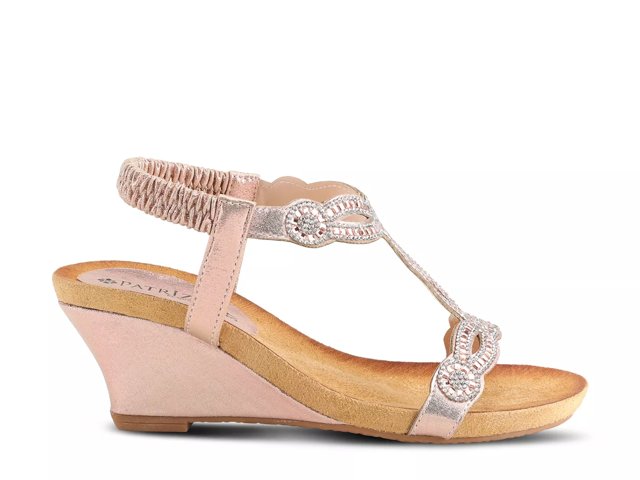 Shining Wedge Sandal