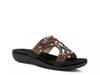 Twirling Wedge Sandal Black view