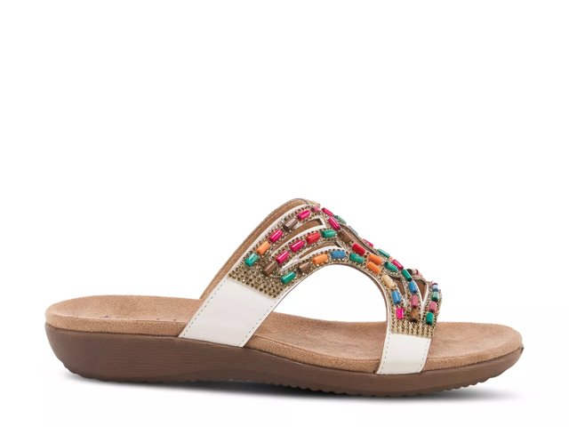 Twirling Wedge Sandal