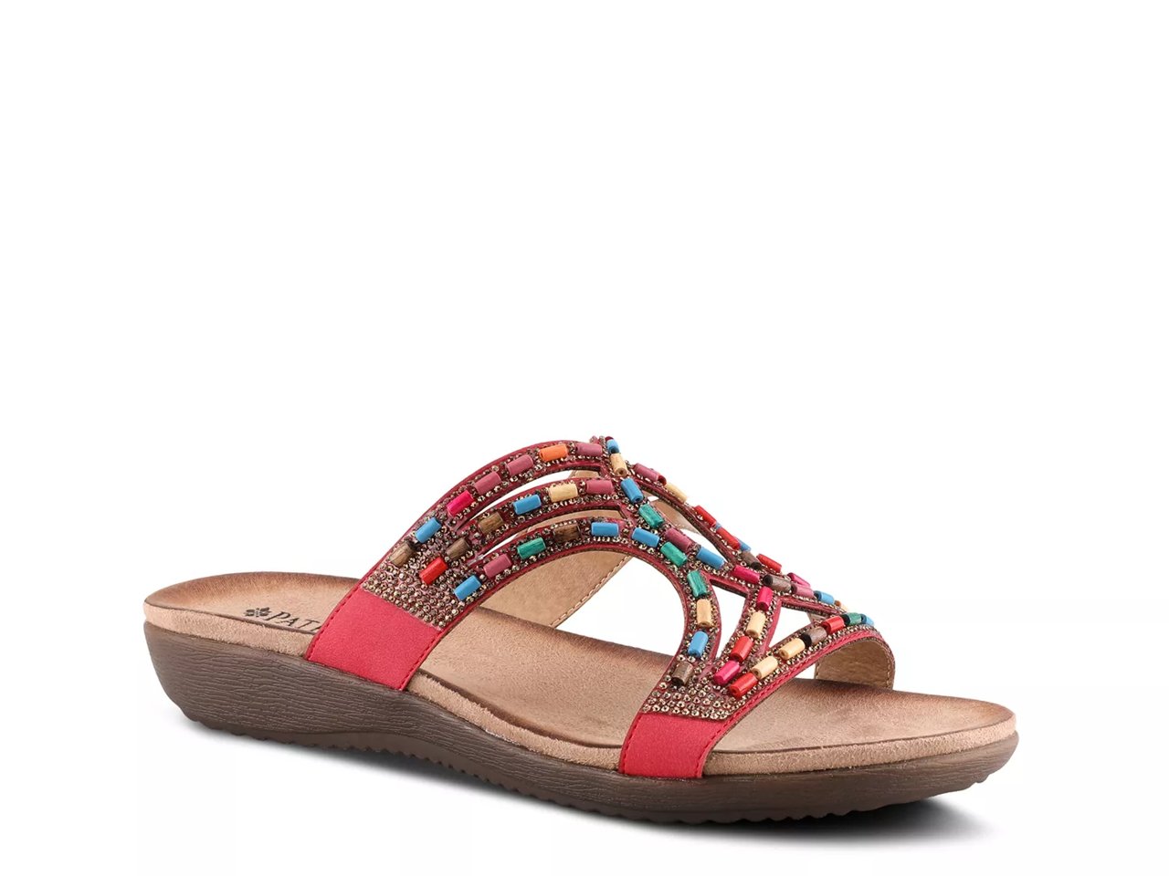 Twirling Wedge Sandal