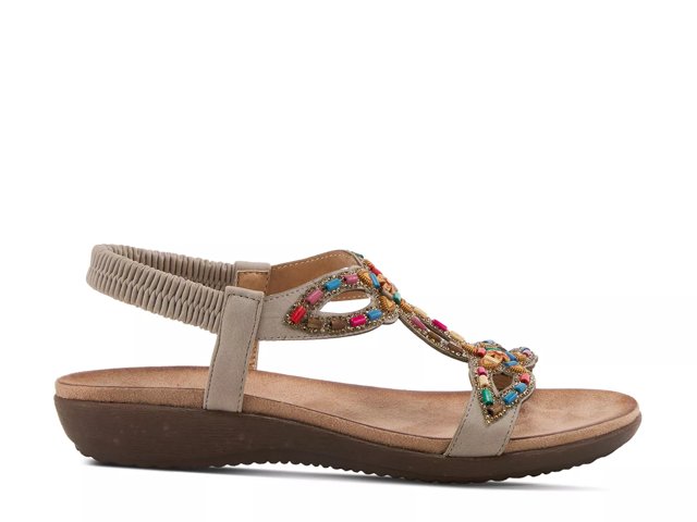 Volcanic Wedge Sandal