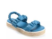 Knowles Espadrille Platform Sandal Blue view