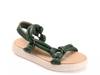 Marri Platform Sandal Dark Green view