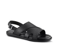 Jeff Sandal Black view