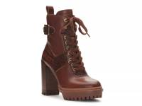 Elnoah Platform Bootie Dark Brown view