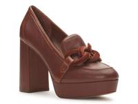 Gathie Platform Pump Dark Brown view