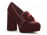 Gathie Platform Pump Burgundy view