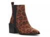 Kreshna Bootie Brown Leopard Print Leather view