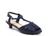 Betty Sandal Navy view