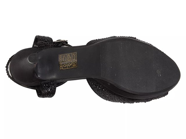 Midnight Platform Sandal