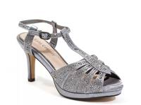 Midnight Platform Sandal Grey view