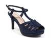 Midnight Platform Sandal Navy view