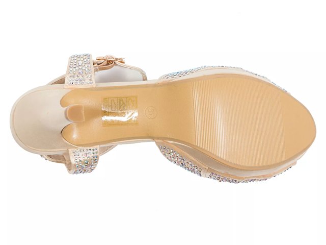 Midnight Platform Sandal