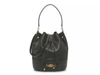 Andie 25 Leather Bucket Bag Black view