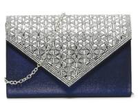 Oriana Clutch Navy/Silver view