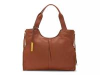 Corla Leather Shoulder Bag Cognac view