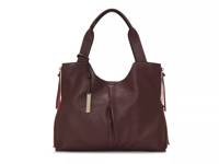 Corla Leather Shoulder Bag Dark Brown view