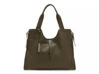 Corla Leather Shoulder Bag Dark Green view
