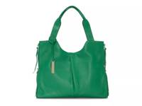 Corla Leather Shoulder Bag Emerald Green view