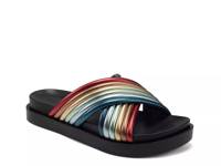 Lina Rainbow Pride Sandal Metallic Multicolor Rainbow view