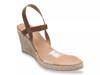 Alberta Wedge Sandal Clear/Brown view