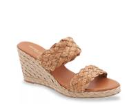 Aria Espadrille Wedge Sandal Brown Cork view