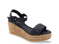 Cecilia Espadrille Wedge Sandal Black view