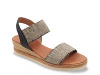 Neveah Wedge Sandal Black/Beige view