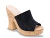 Ditzy Platform Sandal Black view