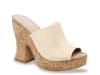Ditzy Platform Sandal Beige view