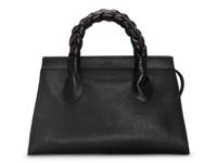 Chlor Leather Satchel Black view