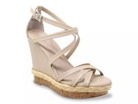 Assemble Wedge Sandal Beige view