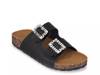 Claudia Slide Sandal Black view