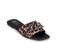 Rina Sandal Brown Leopard Print view