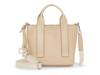 Lona Leather Crossbody Bag Beige view